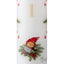 Klarborg LED Adventskerze - Der Weihnachtsmann & Rotkehlchen 