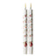 Juleglimt - LED Kronenkerzen 2er-Pack Ø2 x H25cm 
