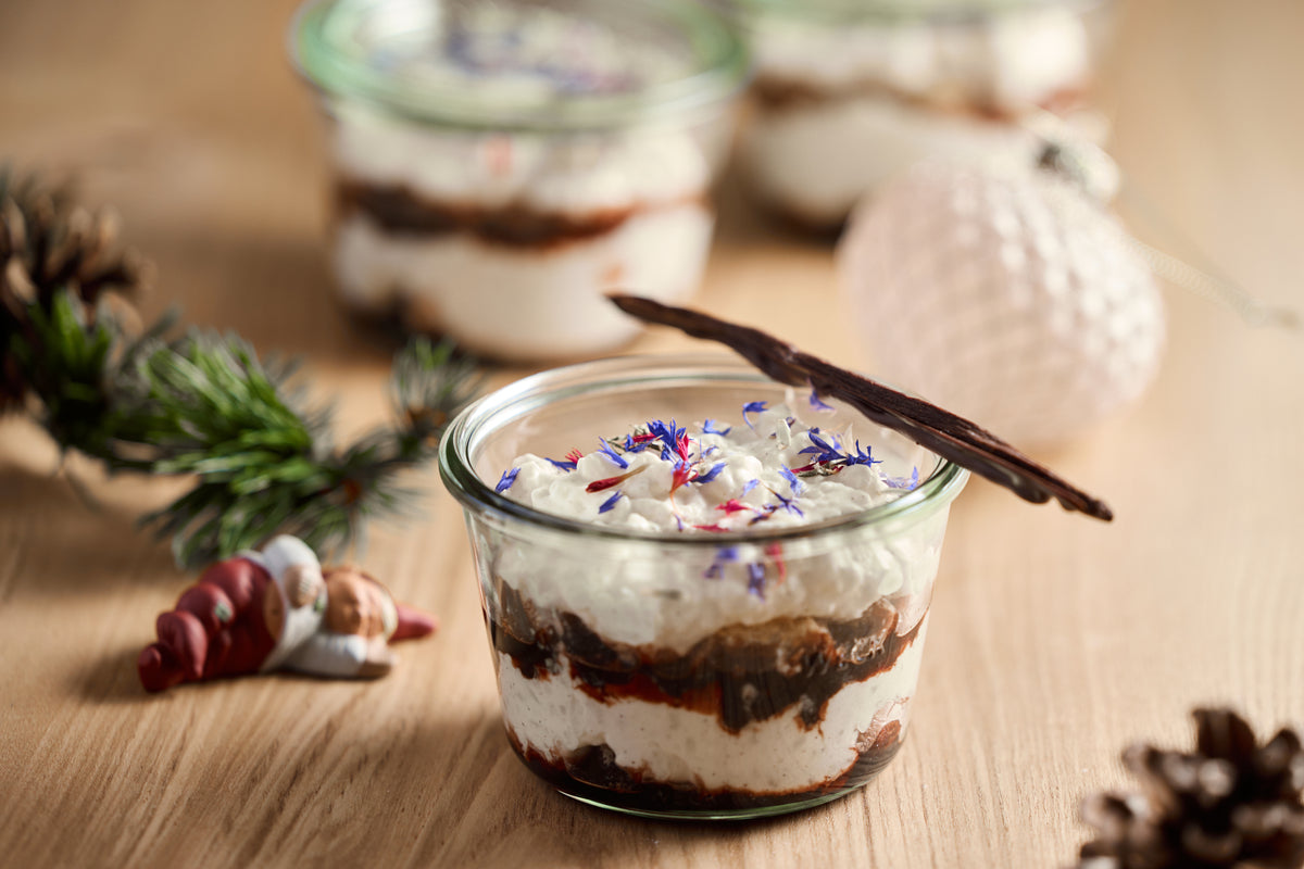 Weihnachtliches Kirsch-Trifle